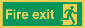 Final fire exit